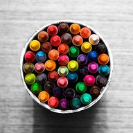 crayons, creativity